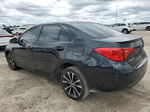 2017 Toyota Corolla L Black vin: 5YFBURHE6HP597058