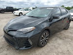 2017 Toyota Corolla L Black vin: 5YFBURHE6HP597058