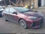 2017 Toyota Corolla Se Special Edition Темно-бордовый vin: 5YFBURHE6HP602484