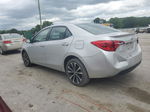 2017 Toyota Corolla L Silver vin: 5YFBURHE6HP645481