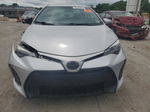 2017 Toyota Corolla L Silver vin: 5YFBURHE6HP645481