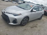 2017 Toyota Corolla L Silver vin: 5YFBURHE6HP645481