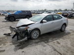 2017 Toyota Corolla L Silver vin: 5YFBURHE6HP659252