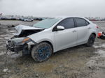 2017 Toyota Corolla L Silver vin: 5YFBURHE6HP671594