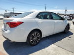 2017 Toyota Corolla L White vin: 5YFBURHE6HP715089