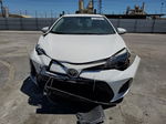 2017 Toyota Corolla L White vin: 5YFBURHE6HP715089