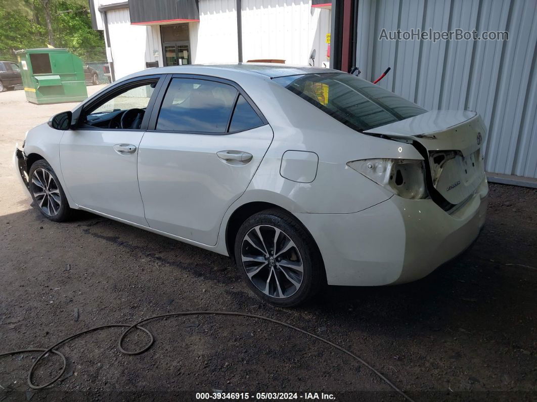 2019 Toyota Corolla Se White vin: 5YFBURHE6KP862505