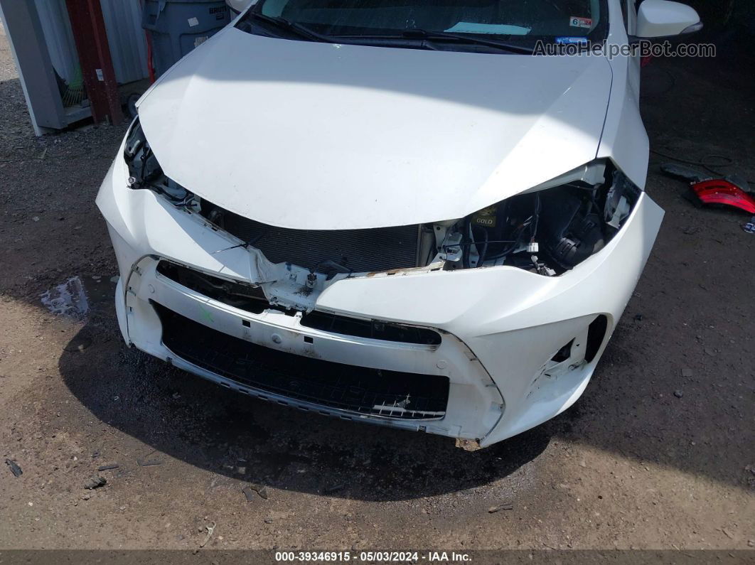 2019 Toyota Corolla Se White vin: 5YFBURHE6KP862505