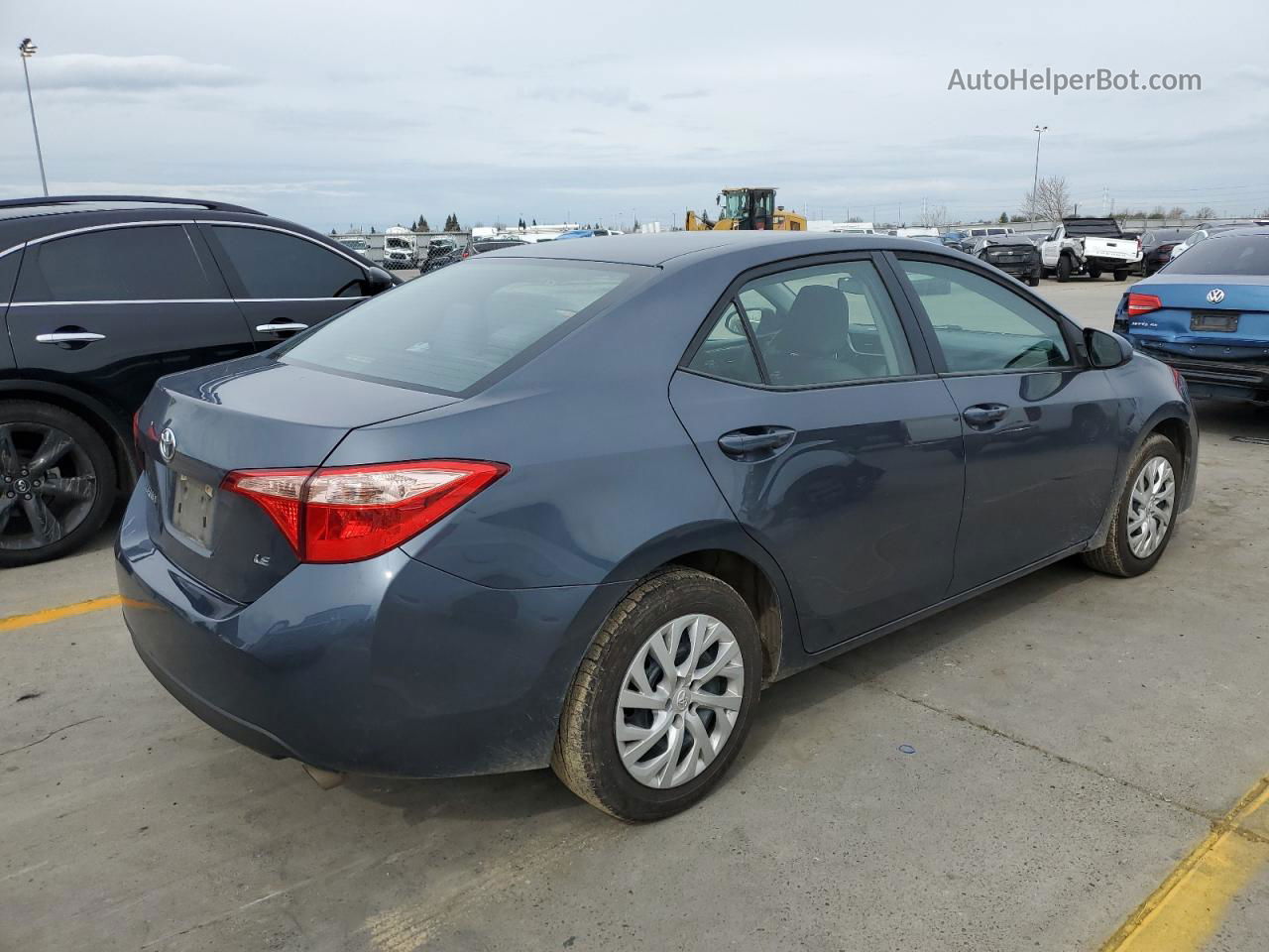 2019 Toyota Corolla L Charcoal vin: 5YFBURHE6KP868269