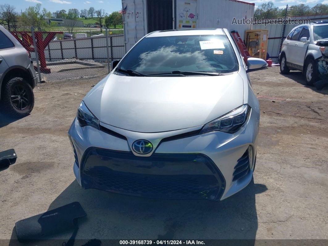 2019 Toyota Corolla Xse Серебряный vin: 5YFBURHE6KP871186