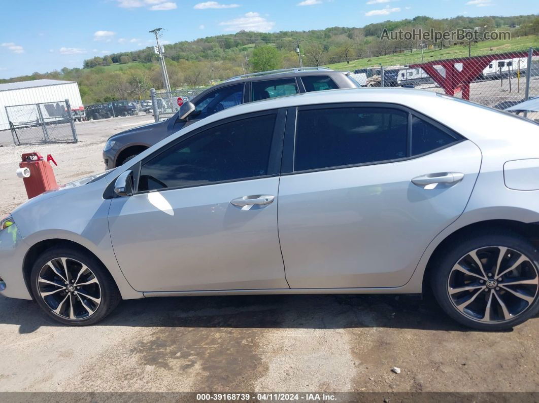 2019 Toyota Corolla Xse Silver vin: 5YFBURHE6KP871186