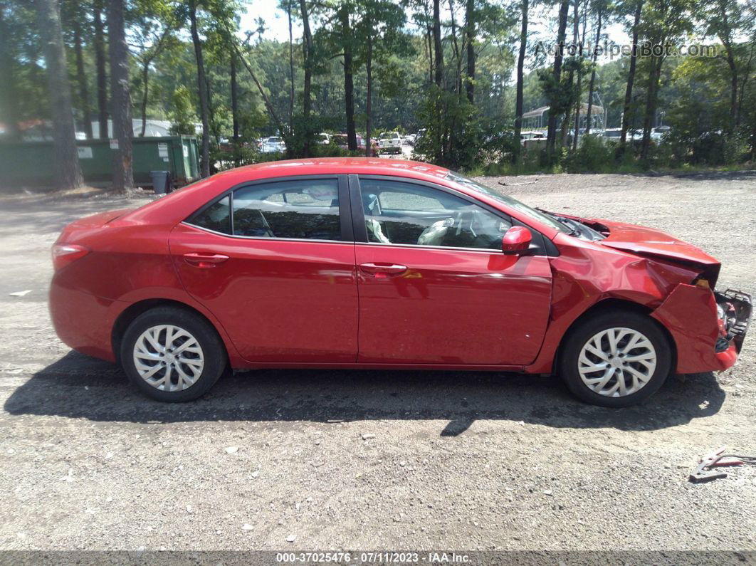 2019 Toyota Corolla L/le/se/xle/xse Burgundy vin: 5YFBURHE6KP872984