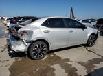 2019 Toyota Corolla L Silver vin: 5YFBURHE6KP883175