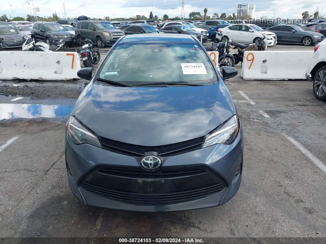 2019 Toyota Corolla Le Серый vin: 5YFBURHE6KP894550