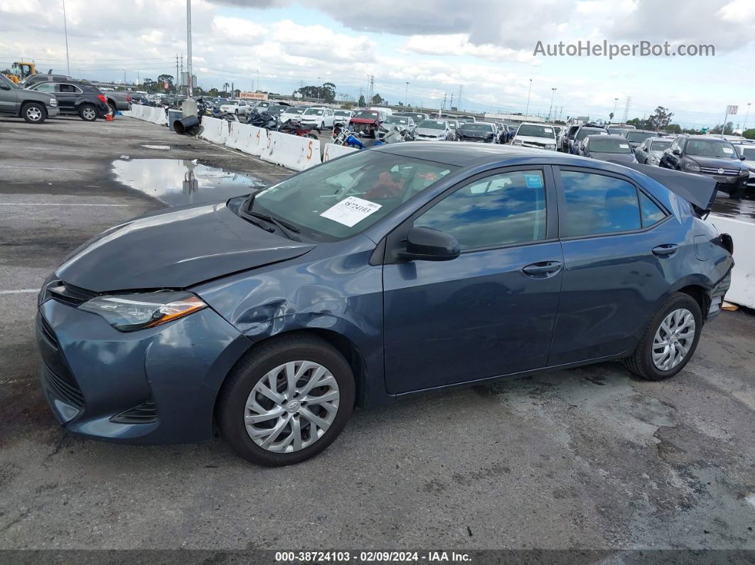 2019 Toyota Corolla Le Gray vin: 5YFBURHE6KP894550