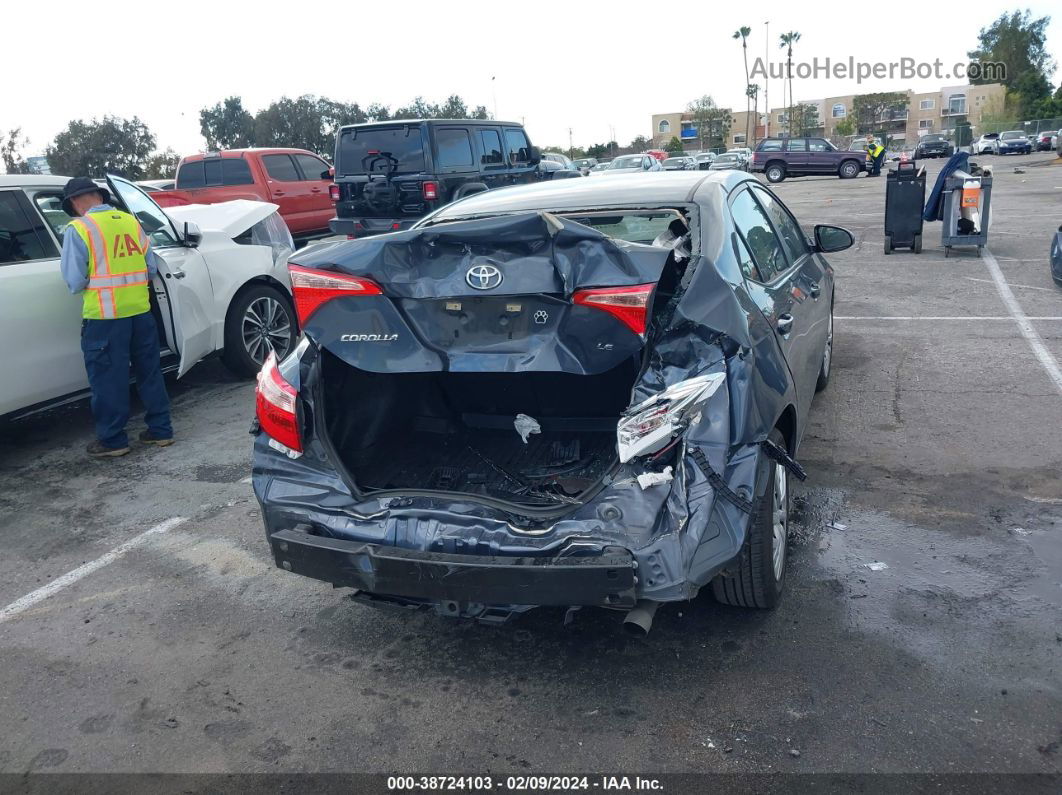 2019 Toyota Corolla Le Gray vin: 5YFBURHE6KP894550