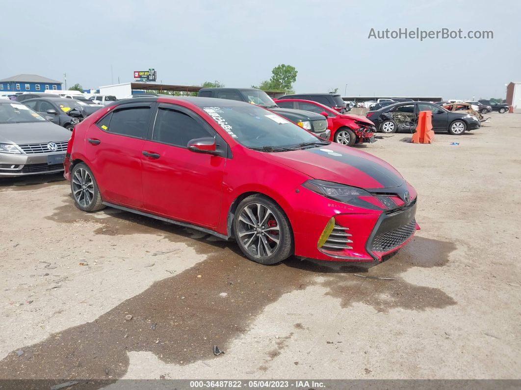 2019 Toyota Corolla L/le/se/xle/xse Red vin: 5YFBURHE6KP897674