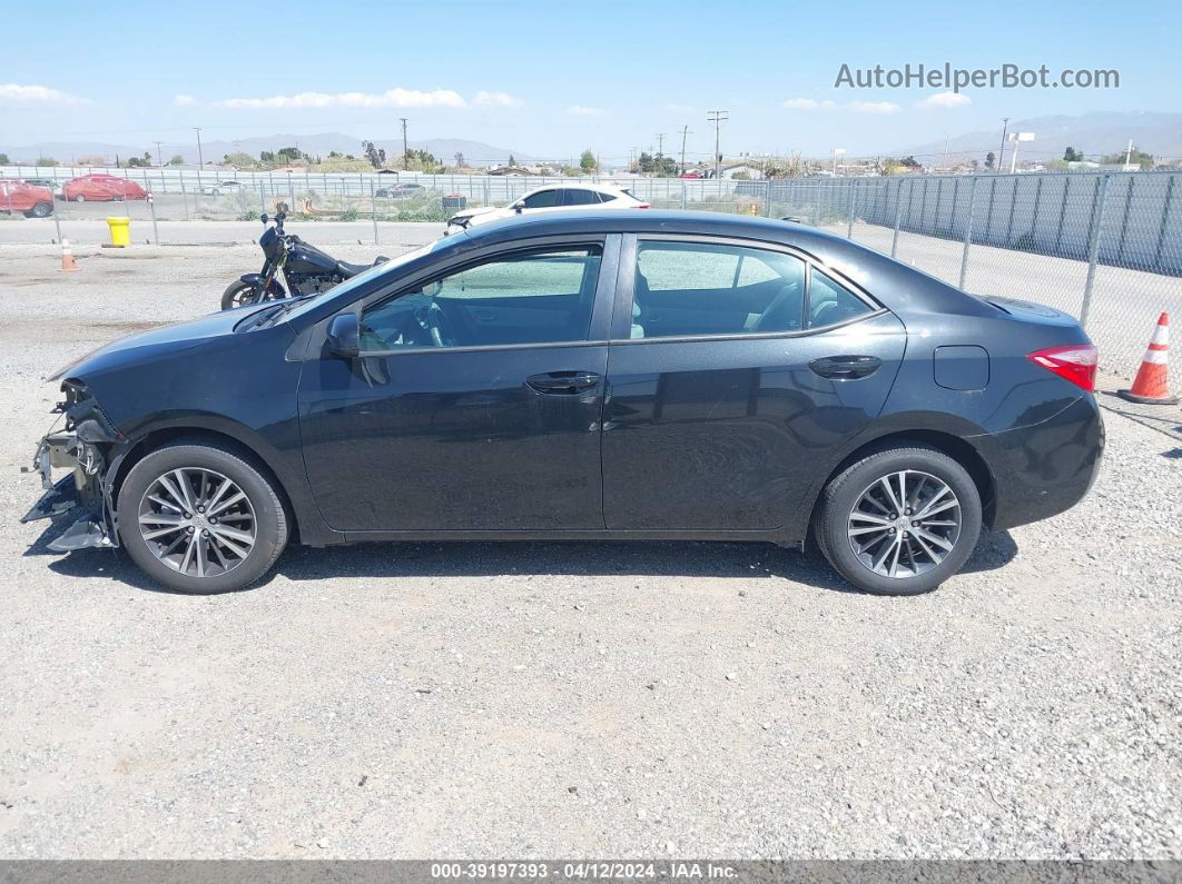 2019 Toyota Corolla Le Black vin: 5YFBURHE6KP914716