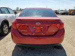 2019 Toyota Corolla L Red vin: 5YFBURHE6KP917146