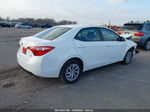 2019 Toyota Corolla Le White vin: 5YFBURHE6KP934402