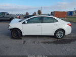 2019 Toyota Corolla Le White vin: 5YFBURHE6KP934402