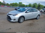 2019 Toyota Corolla Le Silver vin: 5YFBURHE6KP937770