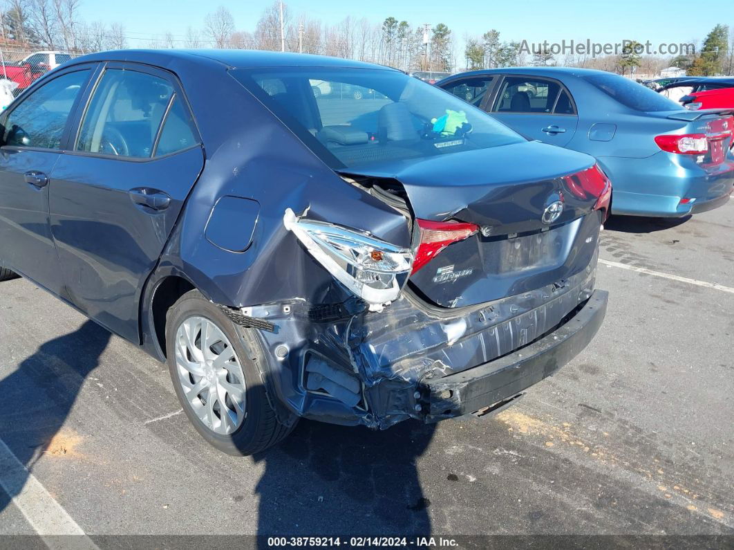 2019 Toyota Corolla Le Gray vin: 5YFBURHE6KP939602