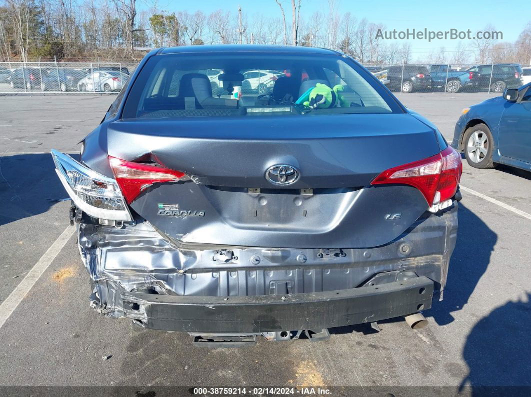 2019 Toyota Corolla Le Серый vin: 5YFBURHE6KP939602