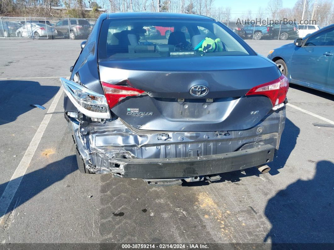 2019 Toyota Corolla Le Серый vin: 5YFBURHE6KP939602