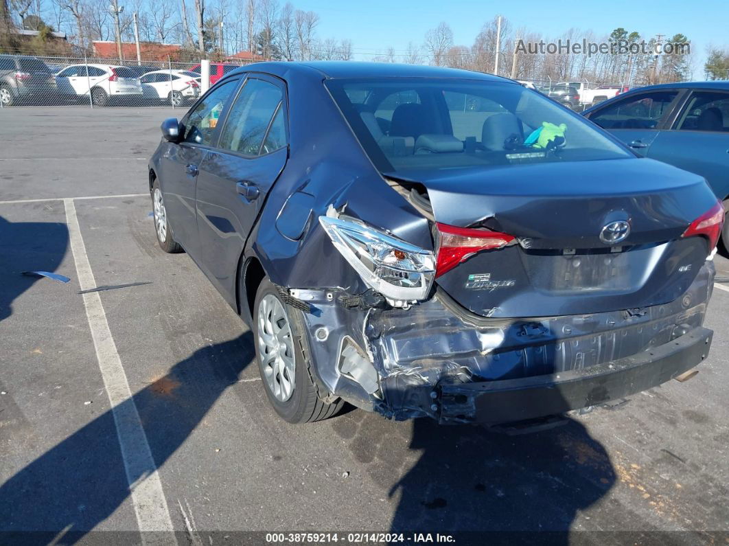 2019 Toyota Corolla Le Gray vin: 5YFBURHE6KP939602