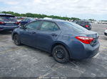 2019 Toyota Corolla Le Dark Blue vin: 5YFBURHE6KP949725