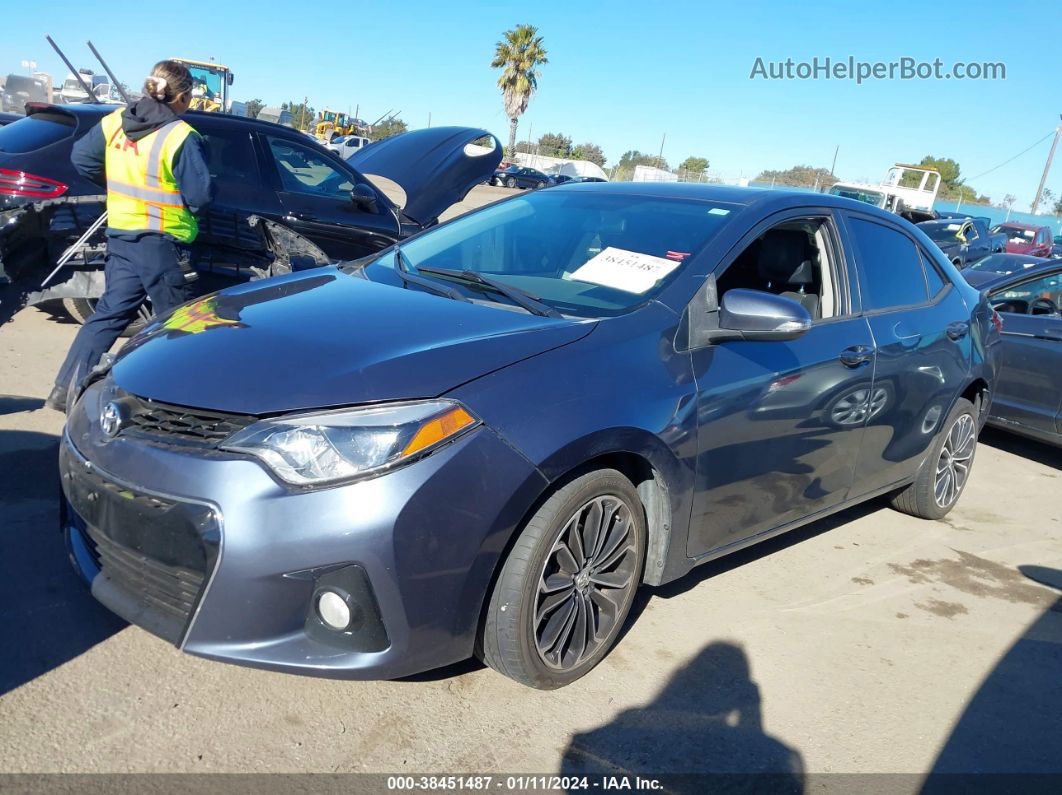 2014 Toyota Corolla S Premium Gray vin: 5YFBURHE7EP011219