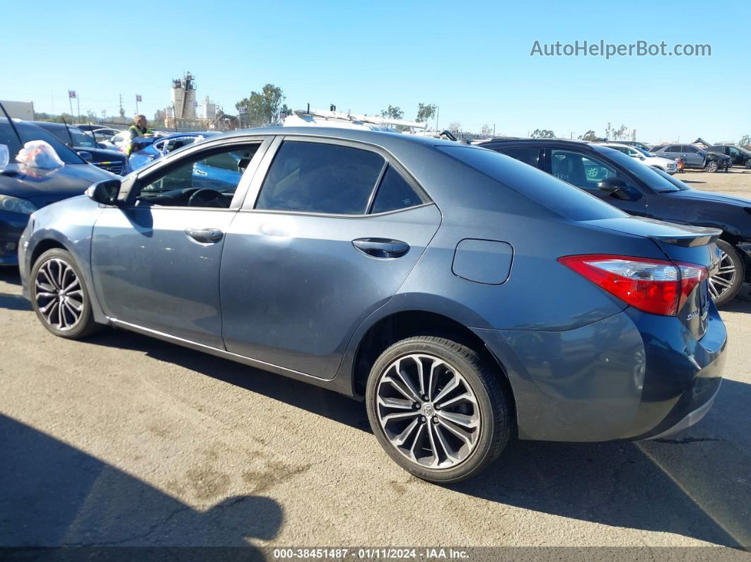 2014 Toyota Corolla S Premium Gray vin: 5YFBURHE7EP011219