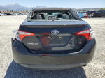 2014 Toyota Corolla L Black vin: 5YFBURHE7EP017182