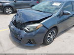 2014 Toyota Corolla S Gray vin: 5YFBURHE7EP020194