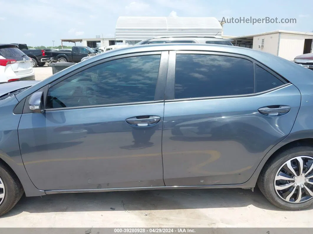 2014 Toyota Corolla S Gray vin: 5YFBURHE7EP020194