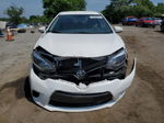 2014 Toyota Corolla L White vin: 5YFBURHE7EP036735