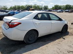 2014 Toyota Corolla L White vin: 5YFBURHE7EP036735