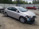 2014 Toyota Corolla L Silver vin: 5YFBURHE7EP071808