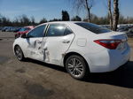 2014 Toyota Corolla L Белый vin: 5YFBURHE7EP074465