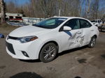 2014 Toyota Corolla L White vin: 5YFBURHE7EP074465