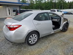 2014 Toyota Corolla L Silver vin: 5YFBURHE7EP145065