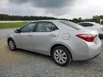 2014 Toyota Corolla L Silver vin: 5YFBURHE7EP145065