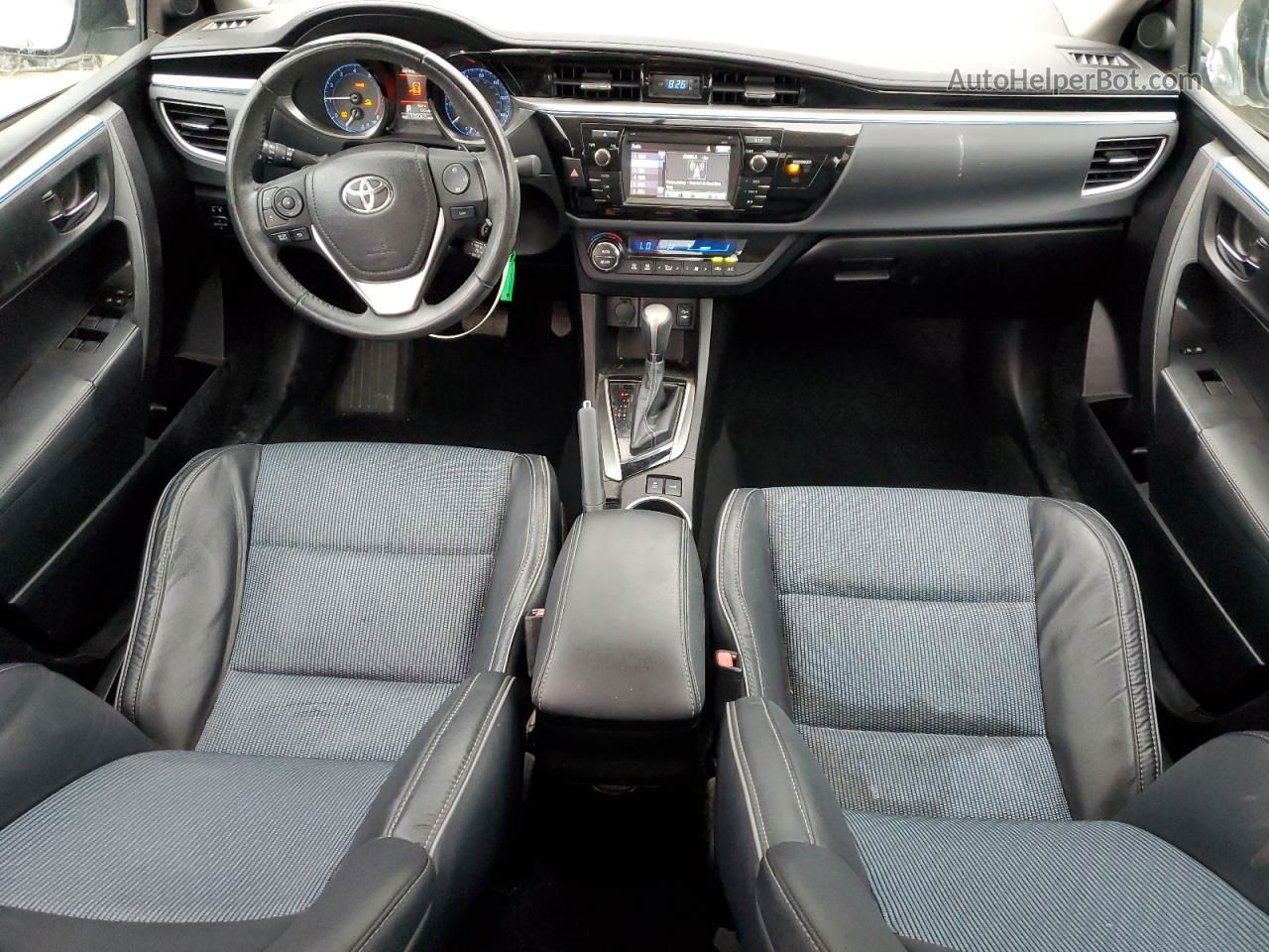 2014 Toyota Corolla L Серебряный vin: 5YFBURHE7EP161069