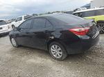 2014 Toyota Corolla L Black vin: 5YFBURHE7EP162416