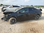 2014 Toyota Corolla L Black vin: 5YFBURHE7EP175845