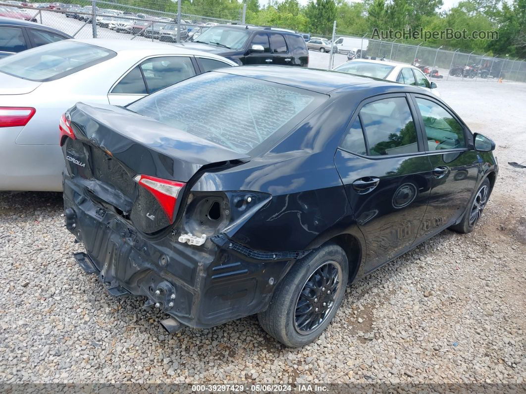 2015 Toyota Corolla Le Black vin: 5YFBURHE7FP188564