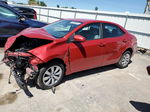 2015 Toyota Corolla L Red vin: 5YFBURHE7FP207324