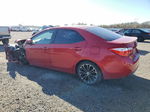 2015 Toyota Corolla L Red vin: 5YFBURHE7FP221613