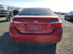 2015 Toyota Corolla L Red vin: 5YFBURHE7FP221613